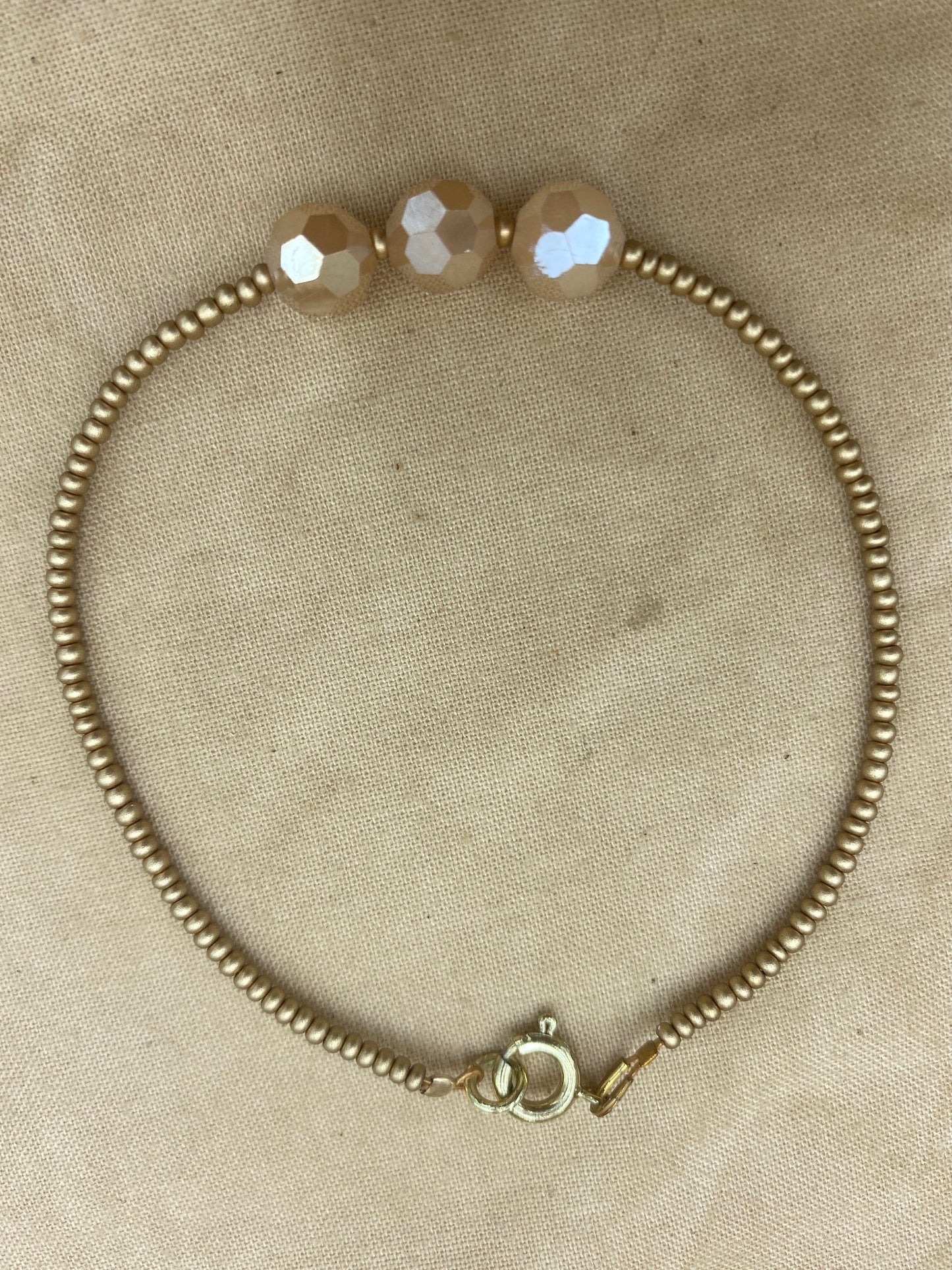 Three-Bead Bracelet