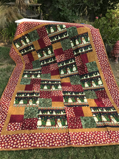 "Christmas Tree Farm" - Full Size Quilt