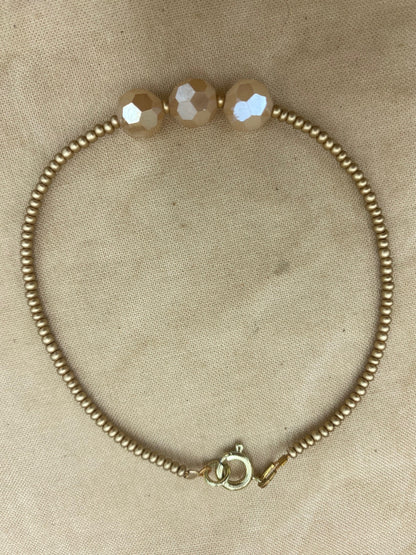 Three-Bead Bracelet