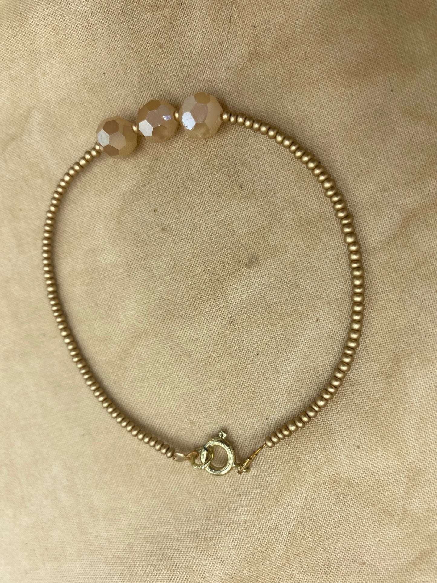 Three-Bead Bracelet
