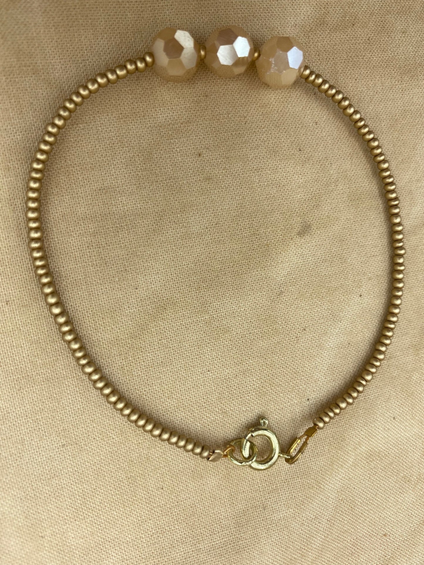 Three-Bead Bracelet