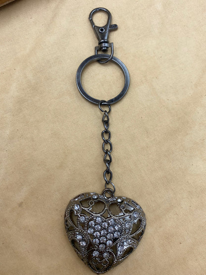 Heart Charm Keychain