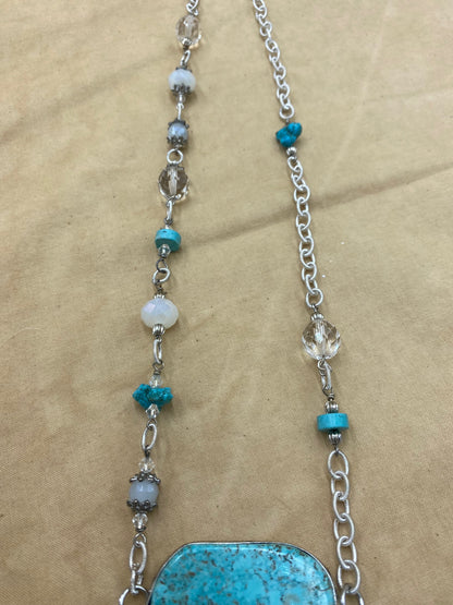 Turqouise Medallion Necklace