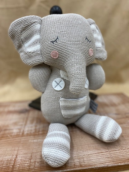 My Tooth Fairy Theodore - 13" Crochet Elephant Doll