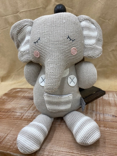 My Tooth Fairy Theodore - 13" Crochet Elephant Doll